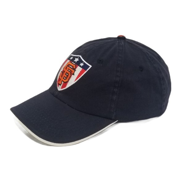 Drew Pearson - SF Giants - Vintage Adjustable Cap - Navy, Red-White-Blue Crest - Picture 1 of 16